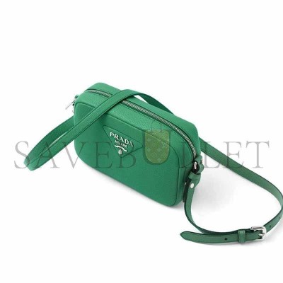 PRADA LEATHER CROSSBODY SHOULDER BAG 1BH192 (19*12*6cm) 